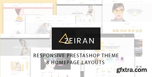 ThemeForest - Zeiran v1.0 - Multipurpose Responsive Prestashop Theme - 13837454