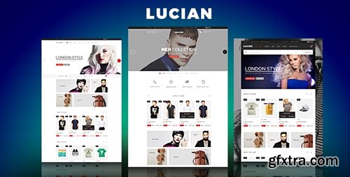 ThemeForest - Lucian v1.0 - Responsive Prestashop Theme - 16536686