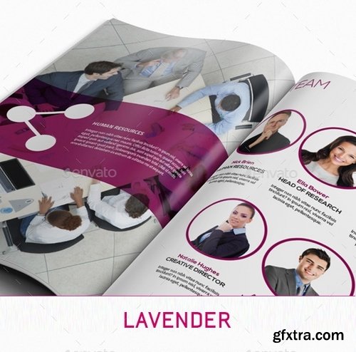 GraphicRiver - Lavender Brochure 10979100