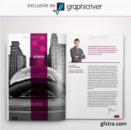 GraphicRiver - Lavender Brochure 10979100