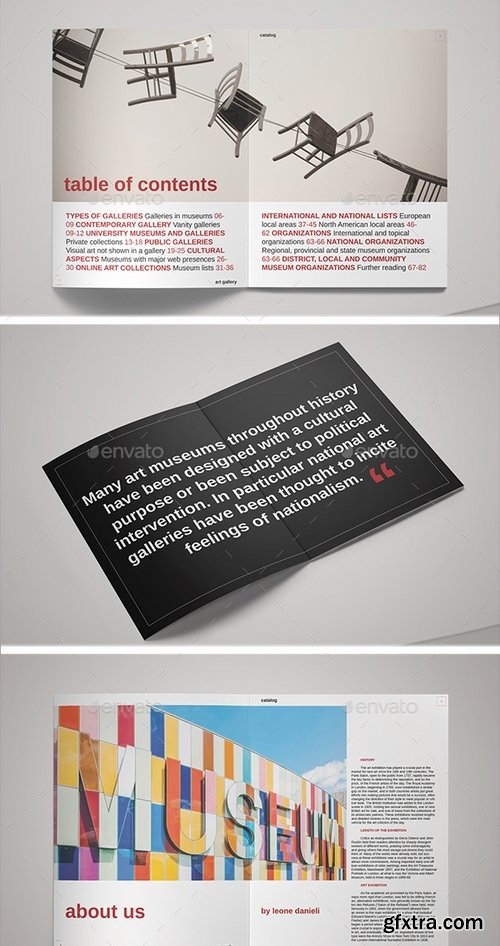 GraphicRiver - Art Gallery Exhibition Catalog 17647412