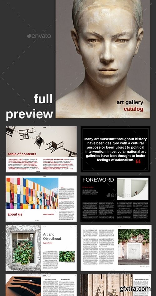 GraphicRiver - Art Gallery Exhibition Catalog 17647412