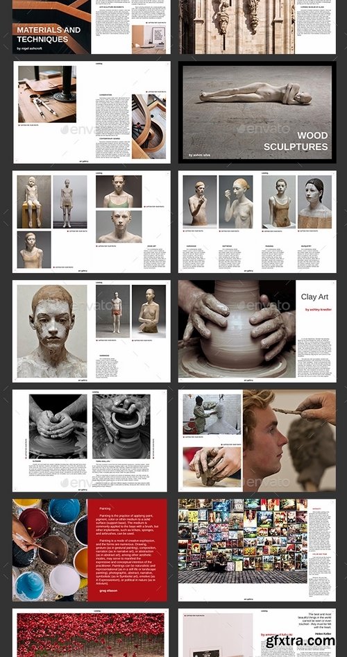 GraphicRiver - Art Gallery Exhibition Catalog 17647412