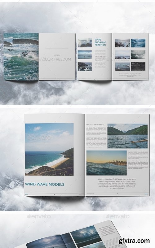 GraphicRiver - WAVES Magazine 18629335