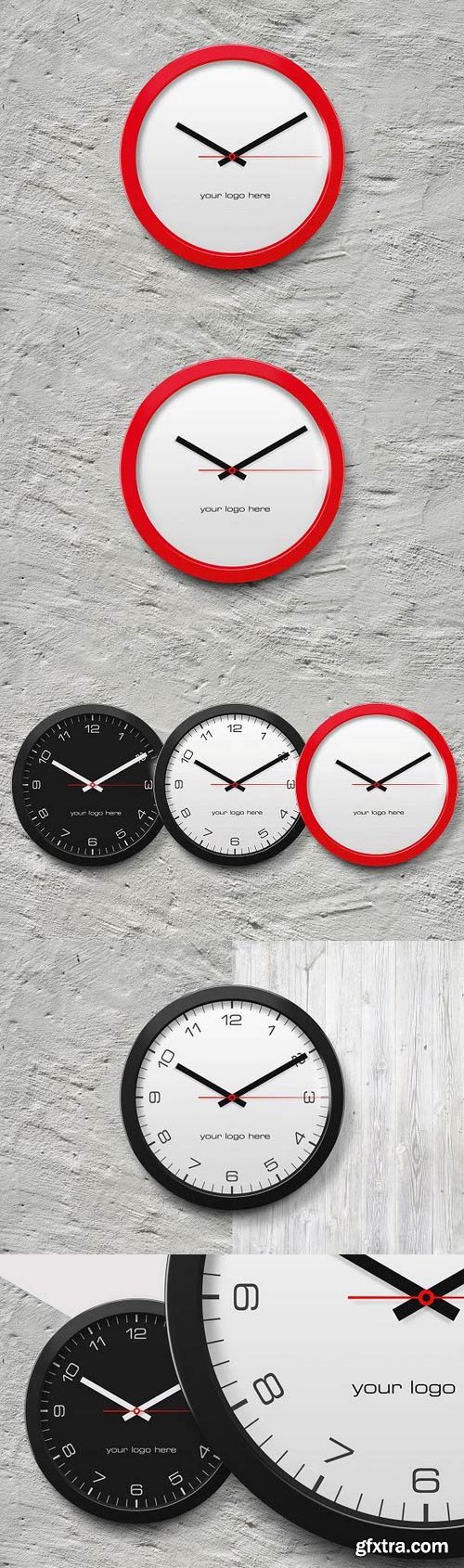 CM - v1 Wall Clock Mockup 1155797