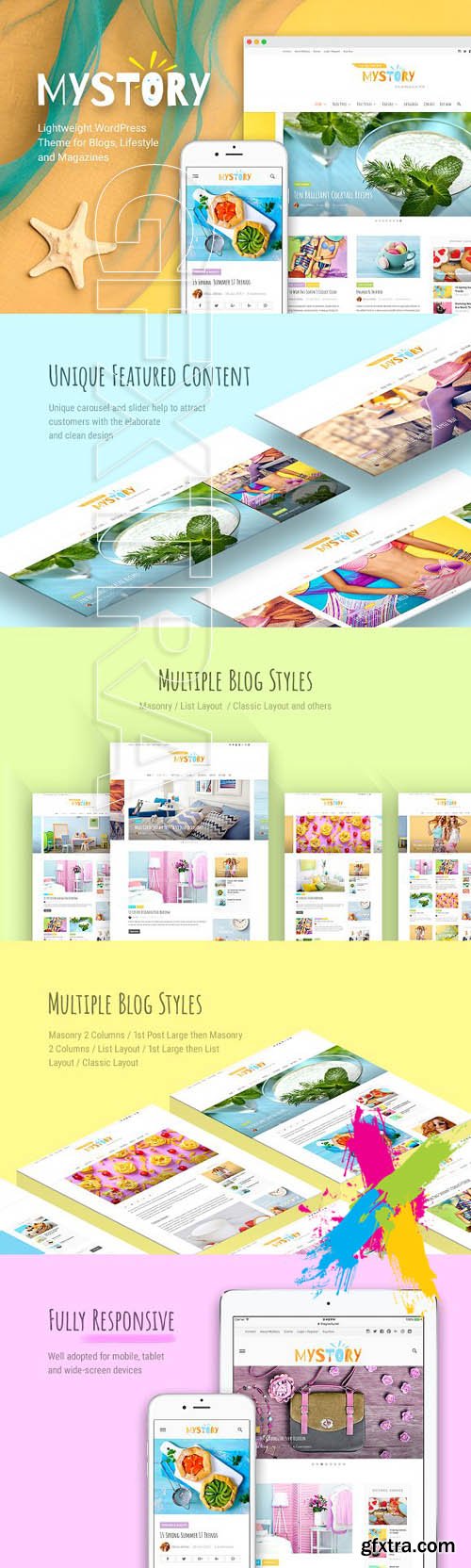 Creativemarket - MyStory - Blog and Magazine Theme 1243019