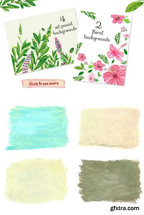 CM - Floral Toolkit Oil Pastels 303638