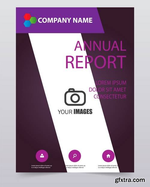 Vector Modern Brochure - Annual Report - Design Templates