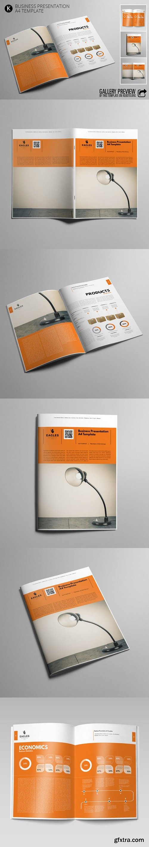 CM - Business Presentation A4 Template 1238781