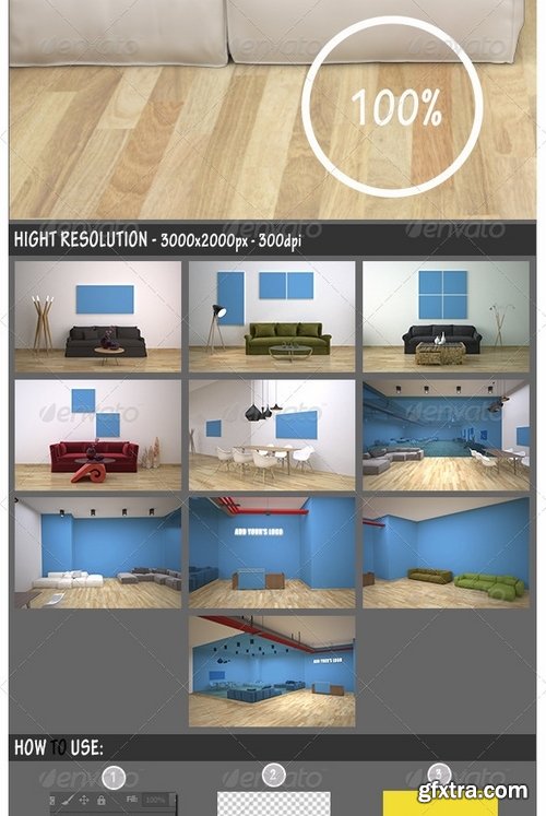 GraphicRiver - Showroom Interior Mockup 8069536