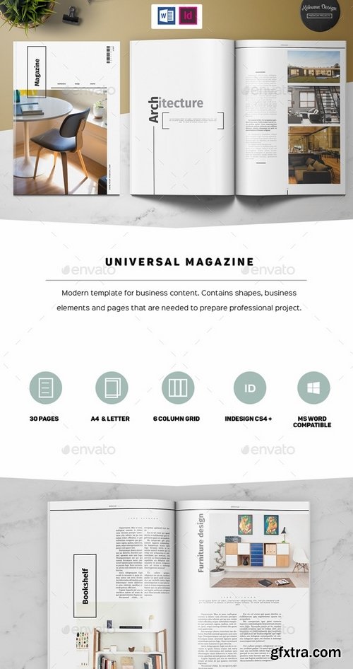 GraphicRiver - Universal Magazine 19430572