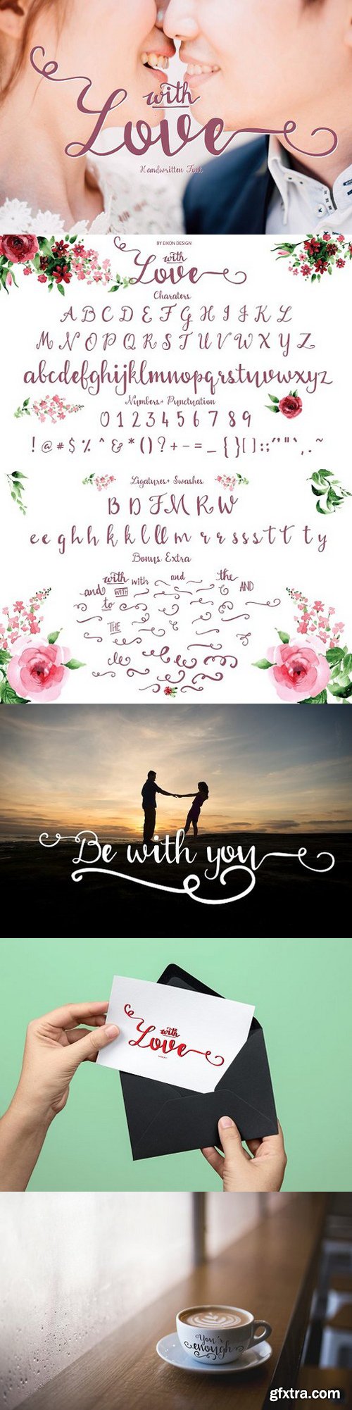 CM - With love Handwritten font 1247329