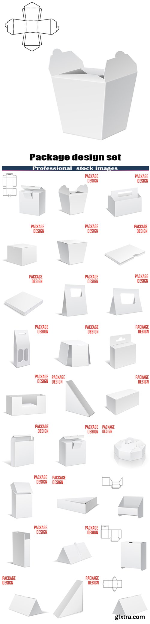 Package design set