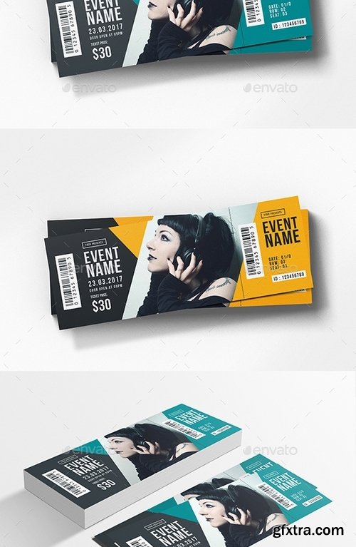 GraphicRiver - Event Ticket 19455171