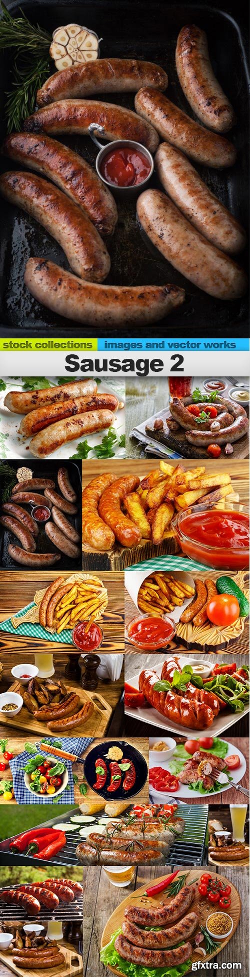 Sausage 2, 15 x UHQ JPEG