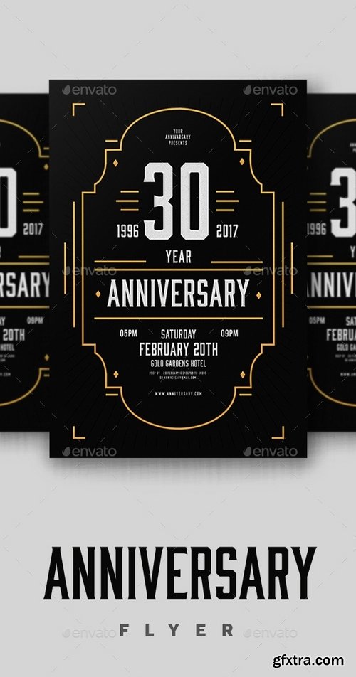 GraphicRiver - Anniversary Flyer 19327096