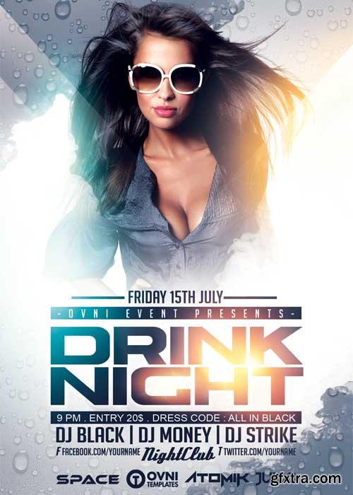 DRINK NIGHT V22 Flyer Template