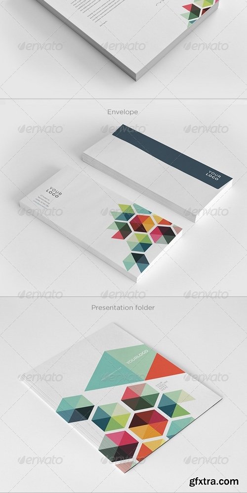 GraphicRiver - Business Colorful Stationery 7717637