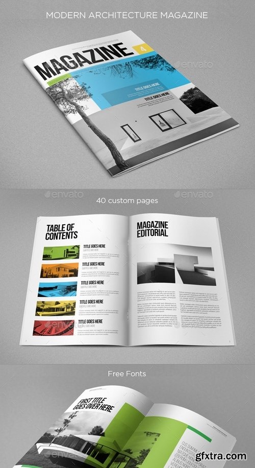 GraphicRiver - Modern Architecture Magazine 8805408