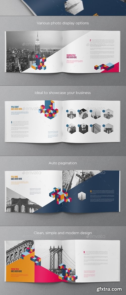 GraphicRiver - Cool Colorful Pattern Brochure 16256222