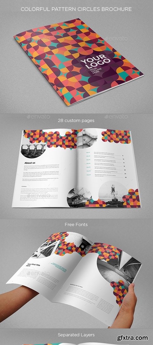 GraphicRiver - Colorful Pattern Circles Brochure 16478243