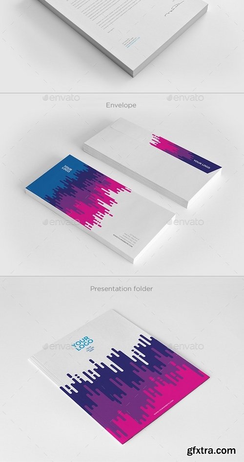 GraphicRiver - Colorful Artist Design Stationery 12228661