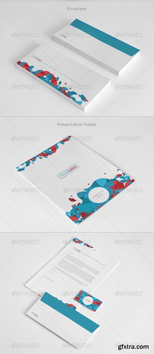 GraphicRiver - Modern Circles Stationary 5522773