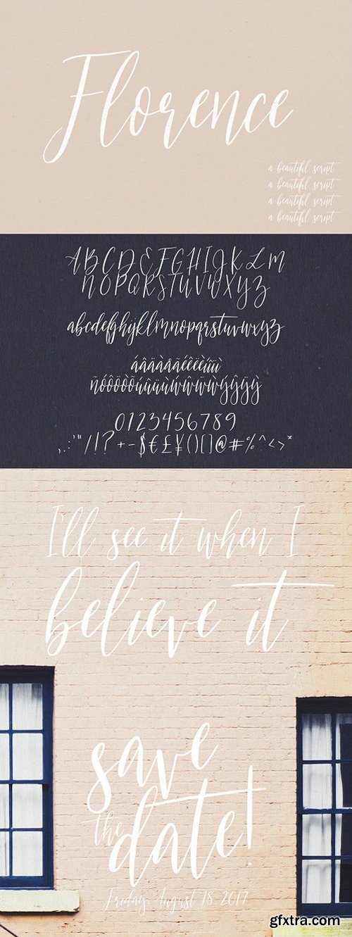 CM - Florence | A Beautiful Script 1247342