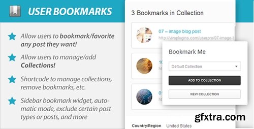 CodeCanyon - WordPress User Bookmarks (Standalone version) v3.0 - 6584179