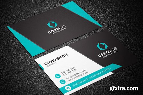 CM Modern Business Card Template 1265322