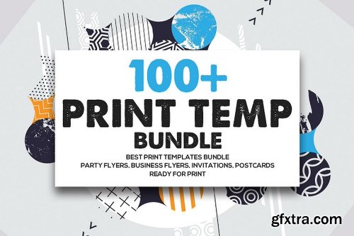 CreativeMarket 101 Print Templates Bundle 1252845