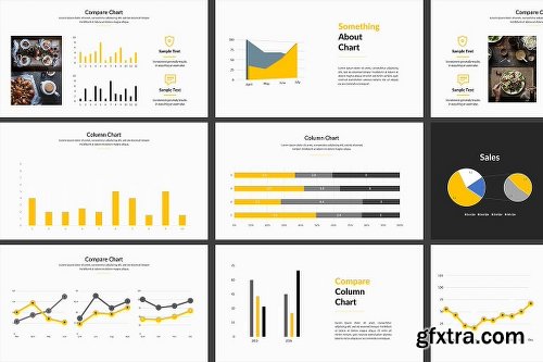 CreativeMarket Food Keynote Template 1252966