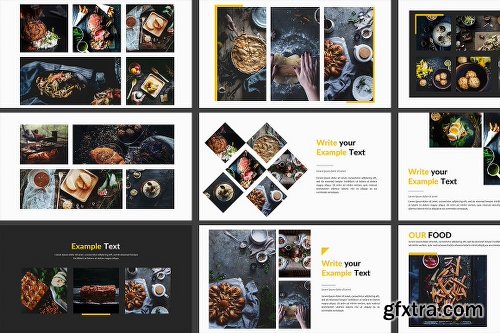 CreativeMarket Food Keynote Template 1252966