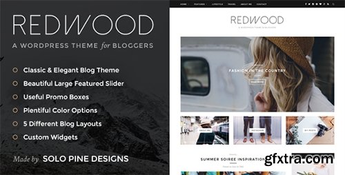 ThemeForest - Redwood v1.2 - A Responsive WordPress Blog Theme - 11811123