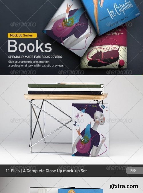 GraphicRiver - Book Brochure Mock-Up 2845759