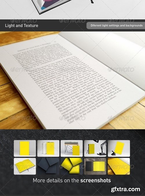 GraphicRiver - Book Brochure Mock-Up 2845759