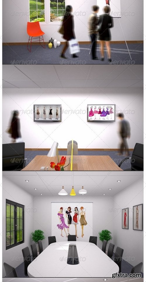 GraphicRiver - Office Art Mockup Vol 2 7666993