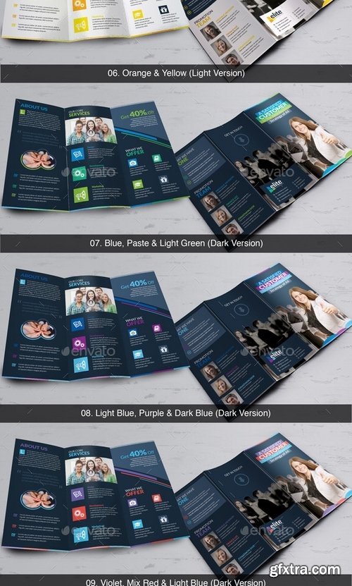 GraphicRiver - Elite Multipurpose Business Tri-Fold Brochure 10186676