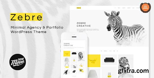 ThemeForest - Zebre v1.3.0 - Minimal, Agency & Porfolio WP Theme - 12528341