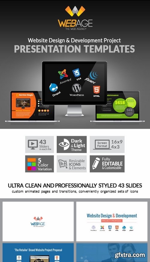 GraphicRiver - Web Design & Development Project Presentation 7349941