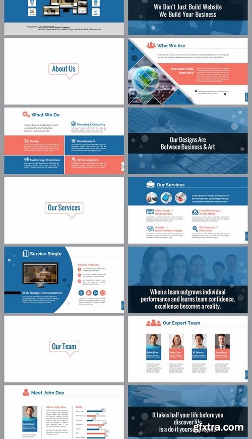 GraphicRiver - Web Design & Development Project Presentation 7349941