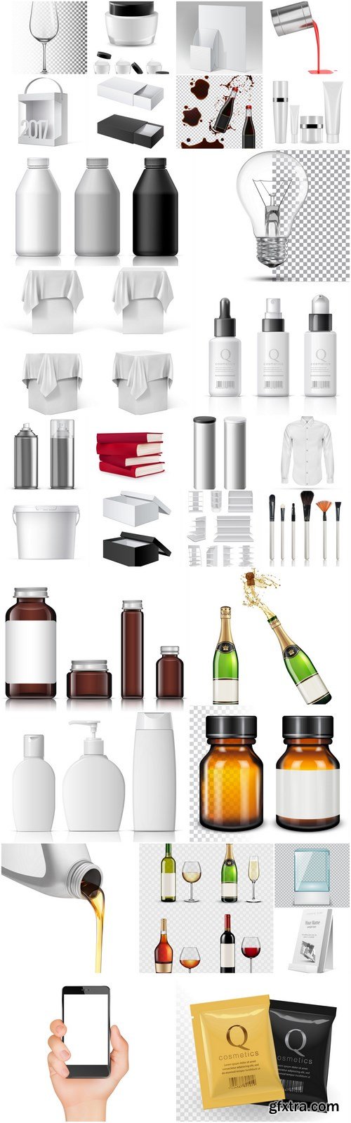 Different Mockup Object #2 - 30 Vector