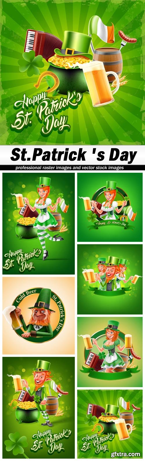 St.Patrick 's Day - 7 EPS