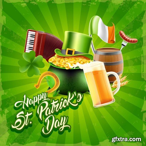 St.Patrick 's Day - 7 EPS