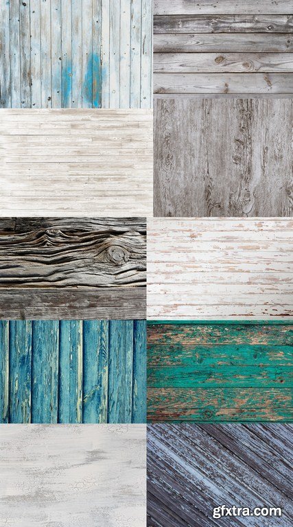 Vintage Wood Texture - 10 x JPEGs