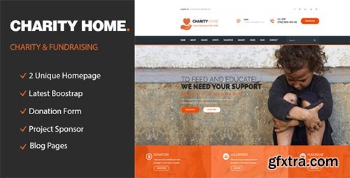 ThemeForest - Charity Home - Responsive HTML Template for Charity & Fund Raising (Update: 13 May 16) - 15408398