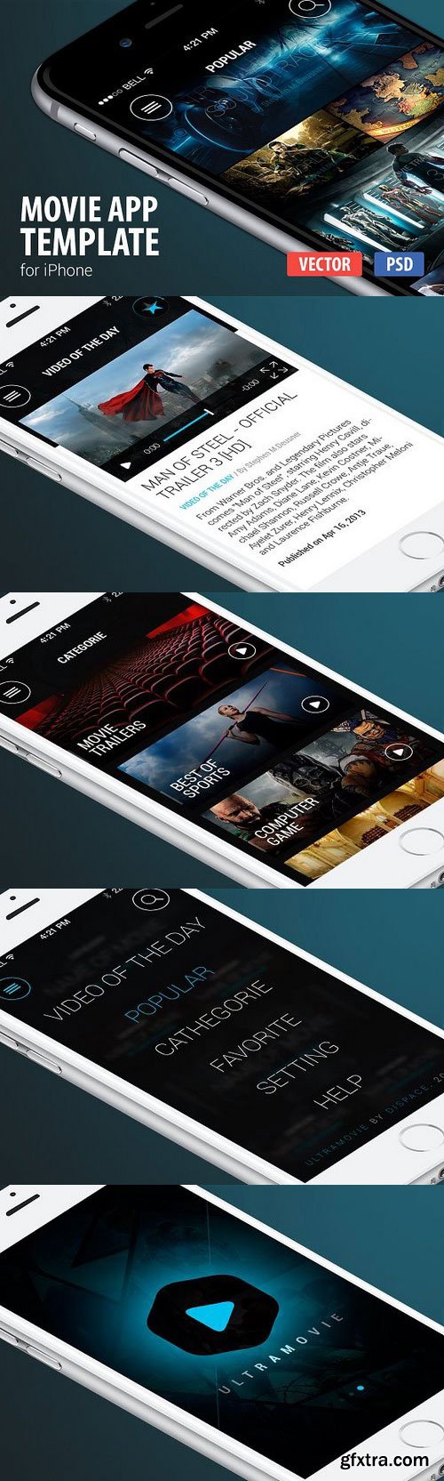 CM - Movie App template 331444