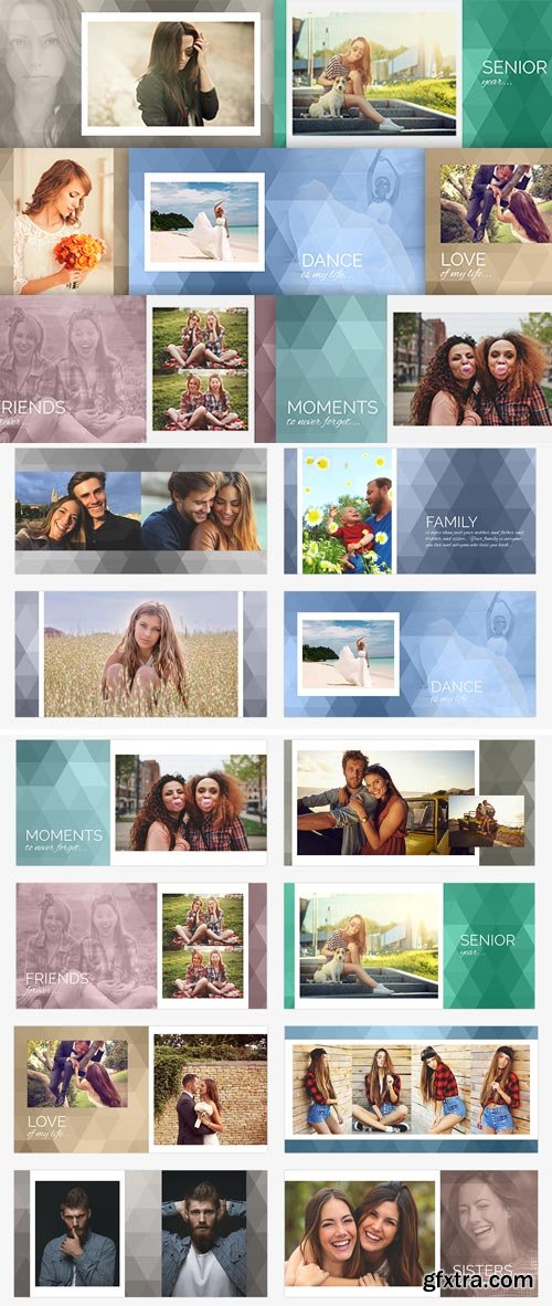 PhotoBacks - Memory Book Template Set 01