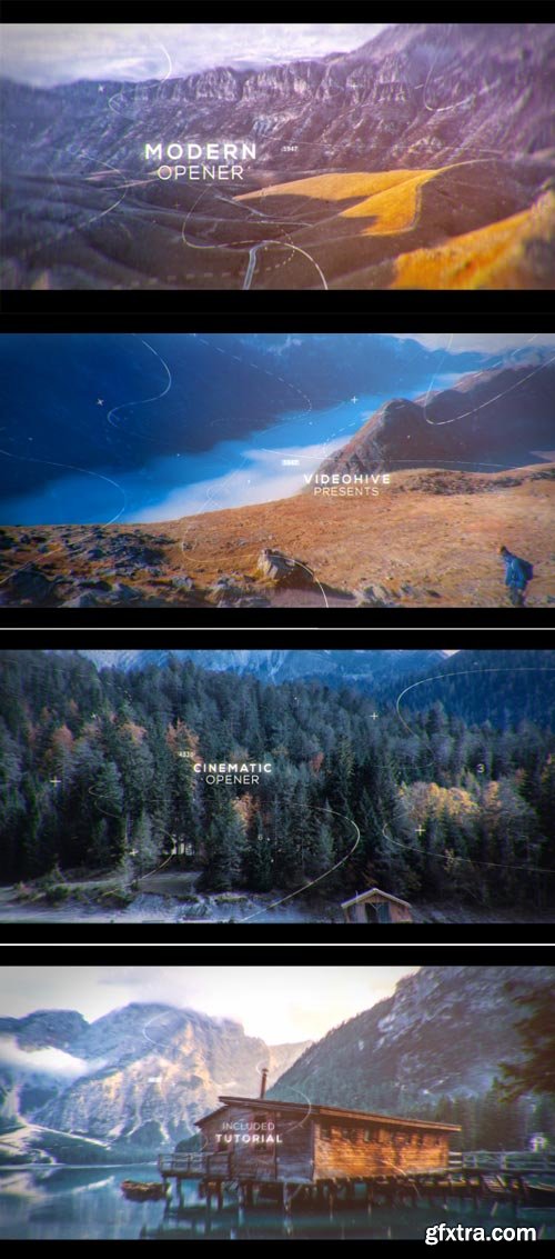 Videohive - Modern Parallax Opener | Slideshow - 19421774