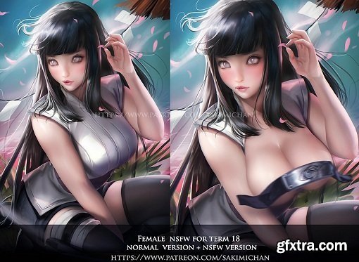 Gumroad - Hinata SWF/NSFW pack